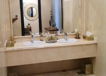 استراحة بصالة واسعة وأجواء ممتعة