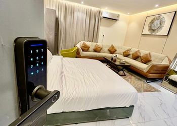 استديو بدخول ذاتي وسرير مريح 