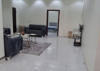 شقة بغرفتين نوم وصالة جلوس