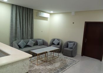 شقة بغرفتين نوم وصالة جلوس