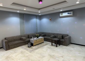 شقة بغرفتين نوم وصالة جلوس