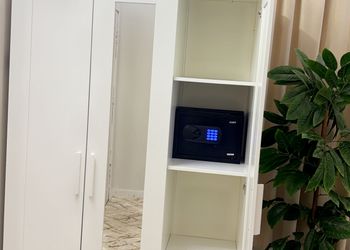 استديو بسريرين فردية و دخول ذاتي