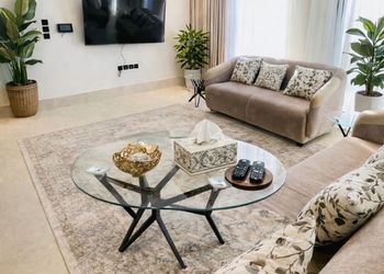 غرفتين نوم صاله بلياردو وسينما  