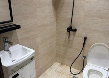 شقة بغرفة معيشة وغرفة نوم 