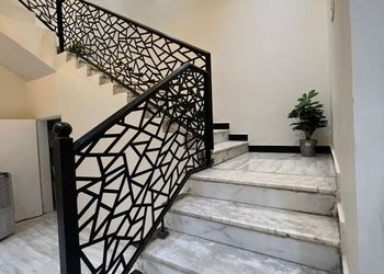 شقة بغرفة معيشة وغرفة نوم 
