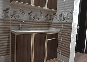 استديو بتصميم هادئ وسرير مريح