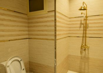شاليه بركن شواء ,موقد حطب,ستيج مضيئ