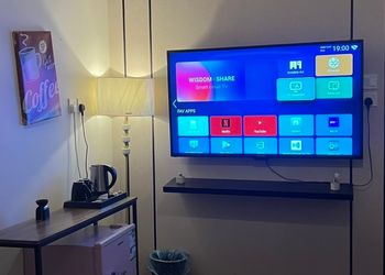 استديو بدخول ذاتي وسرير مريح 