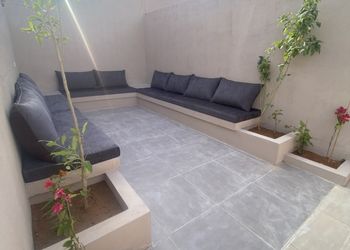 شاليه بمسطح اخضر