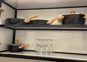 شقة فندقية بجلسة خارجية وحديقة