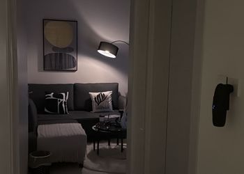 استديو بسرير فردي وجلسة 