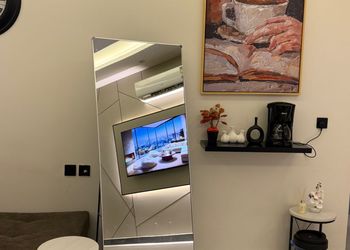 استديو بسرير ماستر وجلسة جانبية 