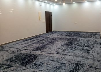 استراحة بمسطح اخضر وجلسة خارجية