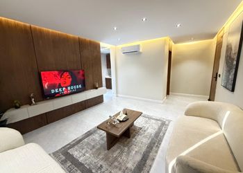 شقة بغرفتين نوم وصالة 