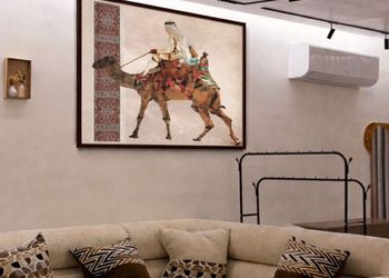 استديو هادئ بسرير ماستر