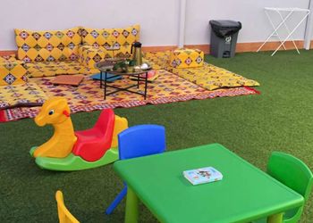 شاليه بمسبح والعاب مائيه للاطفال
