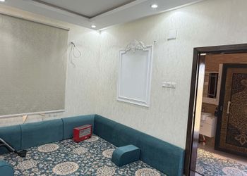 استراحة بمجالس واسعة وأثاث بسيط