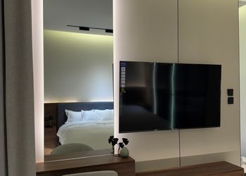 استديو بدخول ذاتي وسرير مريح 