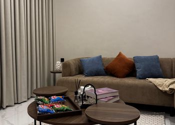 شقة بغرفتين نوم وصالة