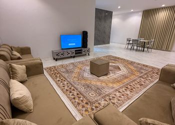 استراحة بصالة أنيقة