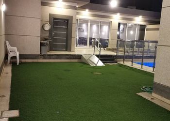 شاليه بمسطح اخضر (للعوائل)