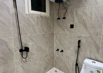 استديو بأثاث مريح وبسيط 