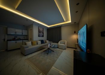 شقة بتصميم أنيق ودخول ذاتي