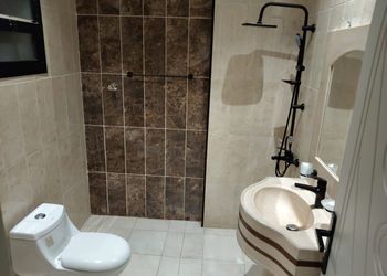 شقة بغرفة معيشة وغرفة نوم 