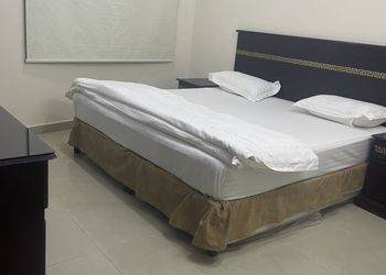شقة بصالة وغرفتين نوم