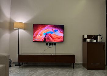 شقة بدخول ذاتي وغرفة نوم مريحة 