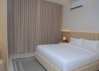 شقة بدخول ذاتي وتصميم أنيق 