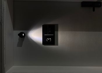 استديو بتصميم هادئ وسرير مريح 