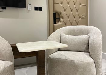 استديو بسريرين فردية وجلسة جانبية