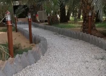 مزرعة بمناظر خلابة وجلسة خارجية 