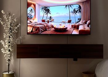 استديو بتصميم أنيق ودخول ذاتي
