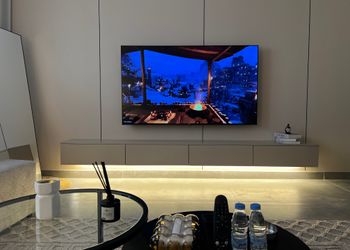 شقة بتصميم أنيق ودخول ذاتي 