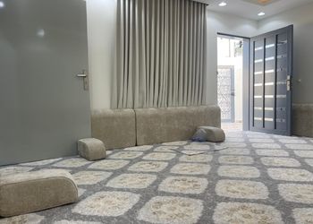 استراحة مع فناء الخارجي