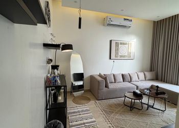 شقة فندقية ببلكونة خارجية