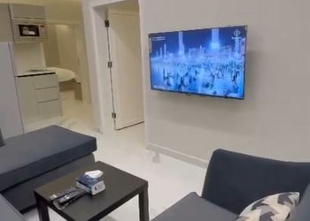 شقة بغرفتين نوم وصالة 