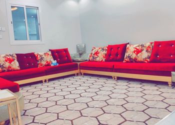 شقة بغرفة جلوس وغرفة نوم 