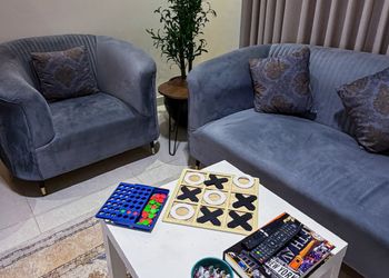 شقة غرفتين نوم وصالة دخول ذاتي