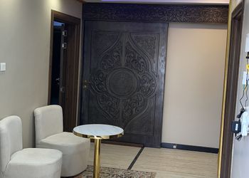 شقة انيقة بملحق خارجي