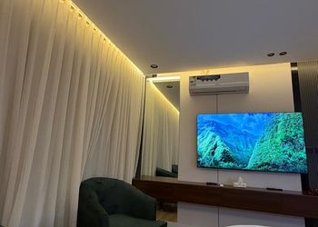 استديو بسرير ماستر وجلسة جانبية