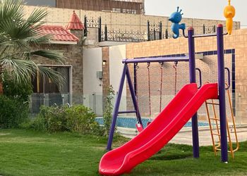 شاليه بمسبح خارجي وأجواء ممتعة 