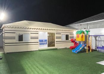 استراحة بمجالس وملحق خارجي 