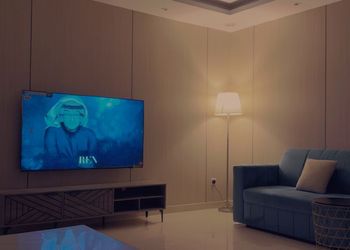 شاليه بمسبح وألعاب أطفال