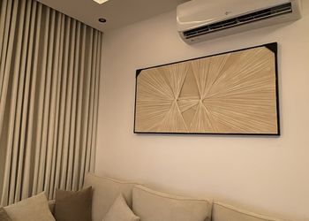 شقة بدخول ذاتي وتصميم هادئ