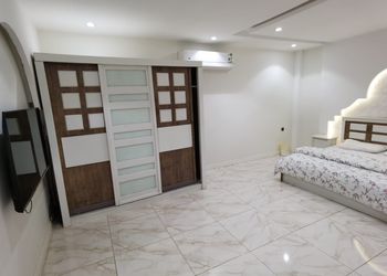 شاليه قسمين بمسبح و العاب مائيه