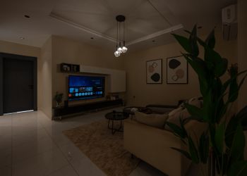 شقة بتصميم أنيق ودخول ذاتي 
