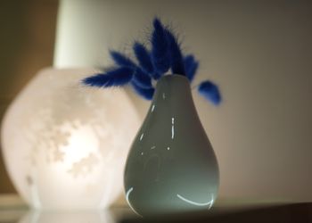 استديو بأثاث مريح وبسيط 